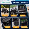 Outdoor Cruiser 12V Kids Ride-On Car with Remote Control - Dual 25W Motors, 4.5AH Battery, Safety Belt, Emergency Stop, Spring Suspension, Smooth Terrain Drive, Max Load 66 lbs, Ages 3-8 Years, Black view 4