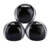 Akozon 3PCS Silver Black Juggling Ball Set, PU Leather Indoor Portable Juggling Ball, for Beginners to Professionals, Leisure Play and Professional Performance Props view 1