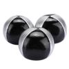 Akozon 3PCS Silver Black Juggling Ball Set, PU Leather Indoor Portable Juggling Ball, for Beginners to Professionals, Leisure Play and Professional Performance Props view 4