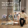 Stokke Tripp Trapp High Chair 2, Whitewash - Includes Chair + Baby Set with Removable Harness for Children 6-36 Months - Adjustable, Ergonomic & Easy to Clean view 2