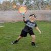 Chuckle & Roar - 2 in 1 Pogo Paddles - Outdoor Volley Play - Two Modes of Play - Includes 2 Rackets - Ages 3 and Up view 3