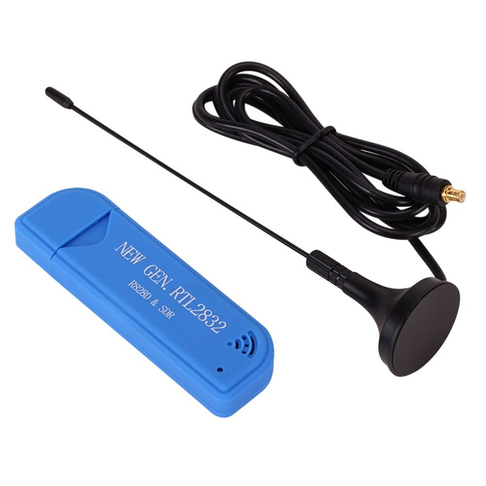 Kqcibz 25 MHz to 1760 MHz Receiver Digital Receiver Portable Receiver for SDR RTL2832U R828D A300U FM Receiving Frequency