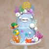 19 PCS Ocean Animal Cake Toppers Sea Animal Cake Toppers Under the Sea Cake Decorations for Sea Ocean Theme Birthday Decorations Supplies (Ocean 2) view 4