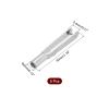 MECCANIXITY 5Pcs Metal Clevis Quick Link M3 Thread Steel Clevis Self Locking Clip Fixing Wing for RC Airplane Car Helicopter Model Replacements, 3mm x 30mm view 2
