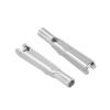 MECCANIXITY 5Pcs Metal Clevis Quick Link M3 Thread Steel Clevis Self Locking Clip Fixing Wing for RC Airplane Car Helicopter Model Replacements, 3mm x 30mm view 3
