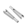 MECCANIXITY 10Pcs Metal Clevis Quick Link M2 Thread Steel Clevis Self Locking Clip Fixing Wing for RC Airplane Car Helicopter Model Replacements, 2mm x 25mm view 3