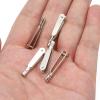 MECCANIXITY 10Pcs Metal Clevis Quick Link M2 Thread Steel Clevis Self Locking Clip Fixing Wing for RC Airplane Car Helicopter Model Replacements, 2mm x 25mm view 4