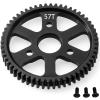 32P Spur Gear, 57T 0.8 Metric Pitch, Compatible with 32P, Hardened Steel 57 Tooth 0.8M Spur Main Gear for 1/10 TRAXXAS Ford Rustler Slash Stampede 4X4 Summit T-Maxx E-REVO Jato Arrma view 1