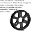 32P Spur Gear, 57T 0.8 Metric Pitch, Compatible with 32P, Hardened Steel 57 Tooth 0.8M Spur Main Gear for 1/10 TRAXXAS Ford Rustler Slash Stampede 4X4 Summit T-Maxx E-REVO Jato Arrma view 3