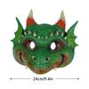Surakey Dinosaur Cosplay Mask Dinosaur's Head Mask for Festival Party Halloween, Halloween 3D Dinosaur Face Cover Gorillas Face Cover Bat Wolves Elk Face Cover for Role Playing and Masquerade view 3