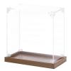MECCANIXITY Acrylic Display Case, 8"x4"x8" Clear Display Box Assemble Dustproof Storage Organizer Showcase for Collectibles Action Figures view 1