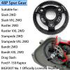 RC 48P 72T Spur Gear Hardened Steel Spur Gear Upgrades Part for Traxxas 1/10 Slash Stampede Rustler Bandit 2WD VXL XL-5 F-150 SVT, (72T) view 3