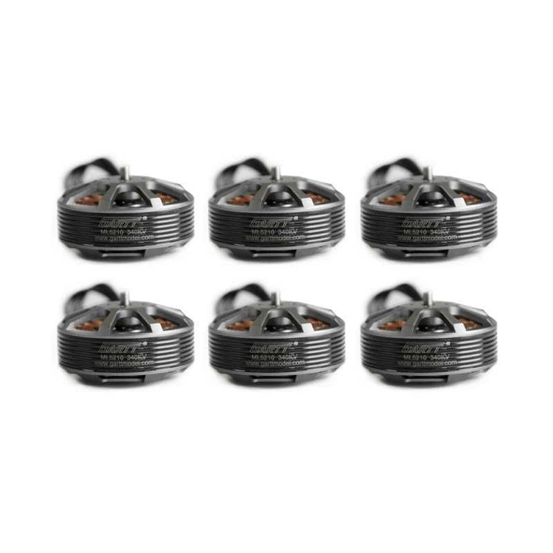 Sinoedge 6PCS GARTT ML5210 340KV Brushless Motor for Multicopter Quadcopter Hexacopter RC Drone