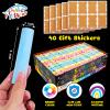160Pcs Sidewalk Chalk Set in 5 Colors 32 Packs: Washable Jumbo Sidewalk Chalk Bulk for Kids Outdoor Art, Non-Toxic Dustless Giant Box Chalkboard Chalk for Toddler Painting on Blackboard, Party view 2