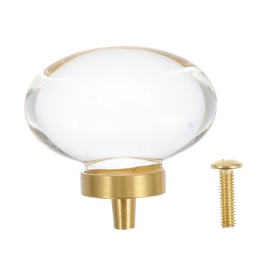 Crystal Door knobs,Crystal Diamond Knobs Diamond Door Knob Dresser for Closet Clear Glass Knob Cabinet Hand Grips Crystal Cabinet Knob Cabinet Copper.(Color:Transparent Color)