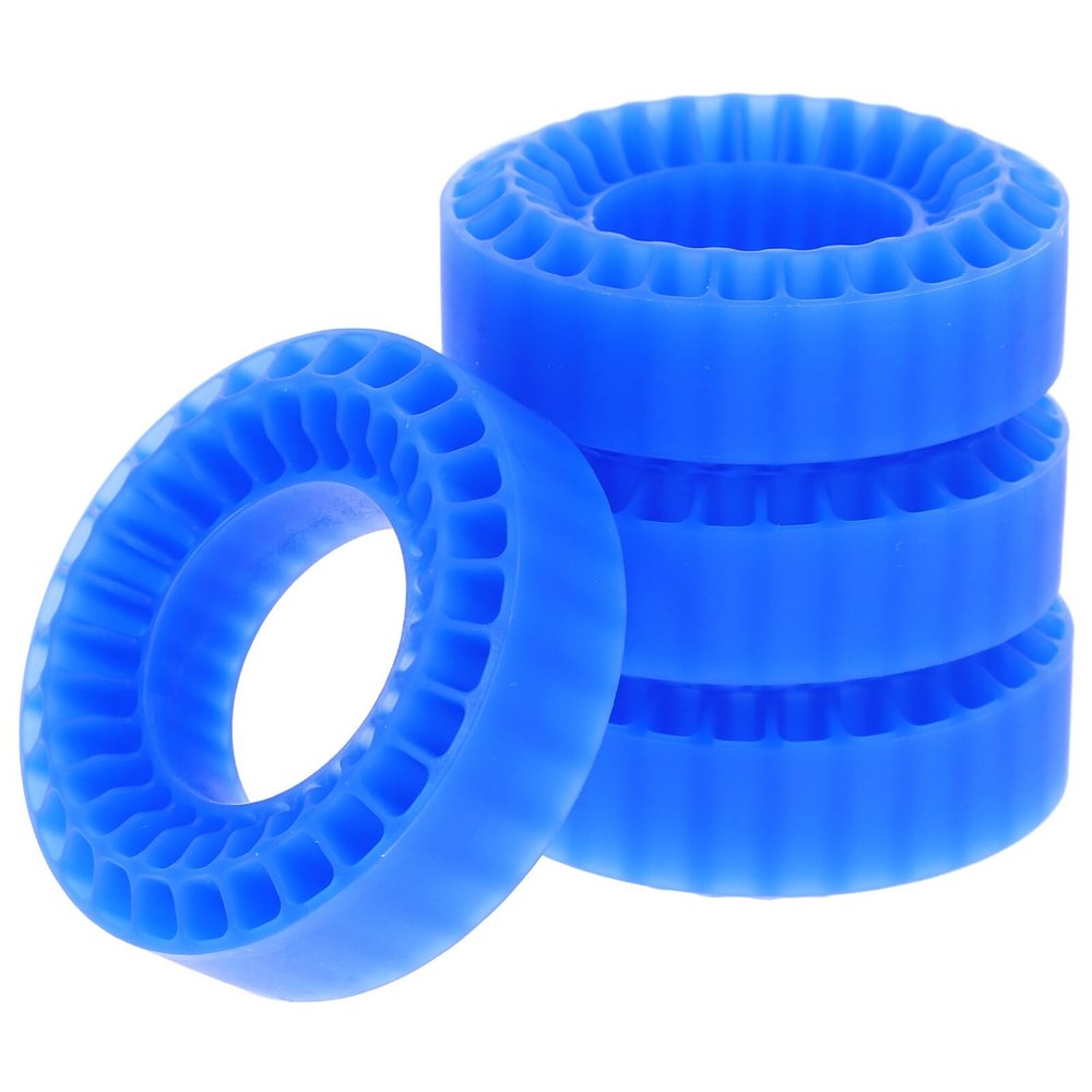JOINPAYA 4pcs Silicone Rubber Tire Inserts for Rc Crawler Foam Compatible Upgrades for Enhanced Performance and Reliability