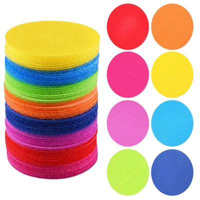 40 Pcs Carpet Marker Spot, 3.93 Inch Carpet Circle Spot for Sports, Dance and Outdoor