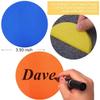 40 Pcs Carpet Marker Spot, 3.93 Inch Carpet Circle Spot for Sports, Dance and Outdoor view 3