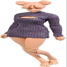 1/12 Scale Female Clothes,Figure Doll Clothes Stretch Tight Open Chest Sweater Bottoming Shirt Outfit Costume for 6" Female Soldier Action Figure Body Dolls Toys (Purple)