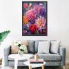 Garden Flowers Jigsaw Puzzles 1000 Pieces for Adults, Families (Dahlias Flowers,Tropical Plants, Leaves) Pieces Fit Together Perfectly 19.7''x27.6''inch Wildflowers Frameable Magic Puzzle ArtRed view 3