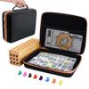 Bucher&Rossini Dominoes Set Double 12 with 4 Racks for Adults Kids, Mexican Train Domino Set Double 12, Mexican Train Dominos (Double 12) view 1