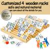 Bucher&Rossini Dominoes Set Double 12 with 4 Racks for Adults Kids, Mexican Train Domino Set Double 12, Mexican Train Dominos (Double 12) view 4