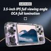 RG35XX H Retro Handheld Game Console 3.5 in IPS Screen Built-in 3300mAH Battery 64G TF Card Preinstalled 5000+ Classic GamesConsole RG35XX H Purple view 2