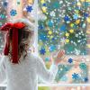 Winlyn 525 Pack Holiday Kids Crafts Winter Christmas Snowflake Crafts Foam Stickers Set Self-Adhesive Glitter Snowflake Stickers Arts and Crafts for Kids Party Favors Classroom Activities Art Projects view 3