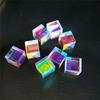 Generic Xuanthang 100 PCS 2.2x2.2x2.15cm Defective DIY X-Cube Prism Cross Dichroic Prism RGB Combiner Splitter for Decoration Physics Science view 3
