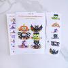 Winlyn 24 Sets Halloween Headbands Craft Kits DIY Crown Art Sets Spider Bat Jack-o'-Lantern Witch Hat with Halloween Foam Stickers Crafts for Kids Classroom Activities Party Favors Trick-or-Treat view 4