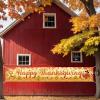 2Pcs Thanksgiving Yard Banner 118" x 19.7" Large Merry Christmas Decor Happy Christmas Thanksgiving Banner Outdoor Thanksgiving Fall Party Banners Decor Christmas Tree Elk Snowflake Hanging Banner view 2