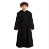 Xinxiaomeng Black Alien Costume Kids 5Pcs Knight Costume Lightsaber Black Anime Mask Halloween Outfits Cosplay Props view 1