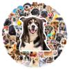50 PCS Funny Dog Stickers Cute Animal Vinyl Decals for Journaling, Laptop, Scrapbook, Water Bottle, Guitar, Suitcase, Phone, Snowboard Waterproof Gift for Women, Girls, Kids, Adults, Teens view 4