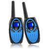 Retevis RT628 Kids Walkie Talkies, Long Range 2 Way Radio 22 Channel, Durable Toy Birthday Gifts for 6-12 Year Old Boys and Girls, Handheld Walkies Talkie for Outside Hiking Camping(Black Blue 1 Pair) view 1
