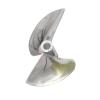1PCS Marine Aluminum Two-Blade Propeller 678/478 Paddle Outer Dia. 78mm Aperture 6.35mm DIY for 26cc Petrol Boat RC Ship Model(Size:478) view 1