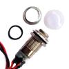 1PCS 12mm Metal Button Self-Locking Waterproof Switch ON/Off Add Silicone Cap with Blue/Red Light for Receiver Power Ship Model(Size:Power Sign-red) view 4