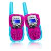 Retevis RT388 Kids Walkie Talkies 2 Pack, 2 Way Radio 22 CH Toy Walkie Talkie, Clear Sound Flashlight VOX, Toys Gifts for 6-12 Year Old Boys Girls Camping Outdoor Games(Blue Pink 1 Pair) view 1