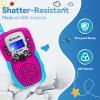 Retevis RT388 Kids Walkie Talkies 2 Pack, 2 Way Radio 22 CH Toy Walkie Talkie, Clear Sound Flashlight VOX, Toys Gifts for 6-12 Year Old Boys Girls Camping Outdoor Games(Blue Pink 1 Pair) view 4