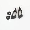 KingVal Replacement Plastic Tail Wing Fixing Mounting Parts Compatible with WLtoys 104001 104002 RC Car view 3