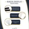 24 Pack of 4 x 3 x 3/4" Riker Glass Topped Display Cases for Collectibles Arrowheads Butterfly Jewelry and More! view 2