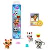 BANDAI Littlest Pet Shop Pack 3 Zoo Pets BF00597 Set of 3 Pets, Accessory, Collector's Card and Virtual Code, Generation 7, Pets #96, #97, #98, Kids 4+ view 1