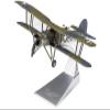 Fairey Swordfish Mk.I Bomber Aircraft No. 833 Squadron of The Fleet Air Arm, HMS Biter, Operation Torch (1942) British Royal Air Force The Aviation Archive Series 1/72 Diecast Model Corgi AA36311 view 1