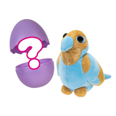 Adopt Me 5 Surprise Plush - 12 Styles - Series 5 - Exclusive Virtual Item Code Included - Fun Collectible Toys for Kids Featuring Your Favorite Adopt Me Pets, Ages 6+