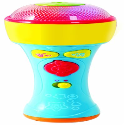 PLAY Tiny Musicians Sing Along Mic Music Player with Built in Speakers, Preprogrammed Music for 18 Months & Up