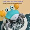 flexman Crawling Toy Crab Baby Toy, USB Rechargeable Automatically Avoid Obstacles Crawling Crab Baby Toy with Music and Light, Boys Girls Toddler Birthday Gifts (Blue), flexman1p9o2e46m3-12 view 3