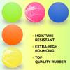 Entervending Bouncy Balls - 24 Pcs Small Bouncing Balls - 1.26 Inch Bounce Balls - Frosty Bouncing Balls for Kids - Vending Machine Toys - Bouncy Ball Vending Machine Refill in Bulk view 3