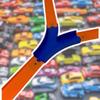 Connector Track Mods Compatible with Hot Wheels Racetracks | Two Lane to One Lane Connectors | Build Epic Racetracks | Made in USA (Y Connector 3-Pack) view 3