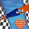 Connector Track Mods Compatible with Hot Wheels Racetracks | Two Lane to One Lane Connectors | Build Epic Racetracks | Made in USA (Parallel Connector 3 Pack) view 4