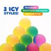 Bouncy Balls - 32mm 1.26 ICY Bounce Balls Bulk - Colorful High Bouncing Balls for Party Favors and Party Bag Filler - Vending Machine Toys for Kids - 24 pcs view 3