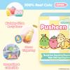 Hamee Pusheen The Cat [Surprise Blind Capsule] [Fruits Series] Cute Water Filled Squishy Toy [Birthday Gift Bags, Party Favors, Gift Basket Filler, Stress Relief Toys] (Assorted - 1 Pc.) view 2